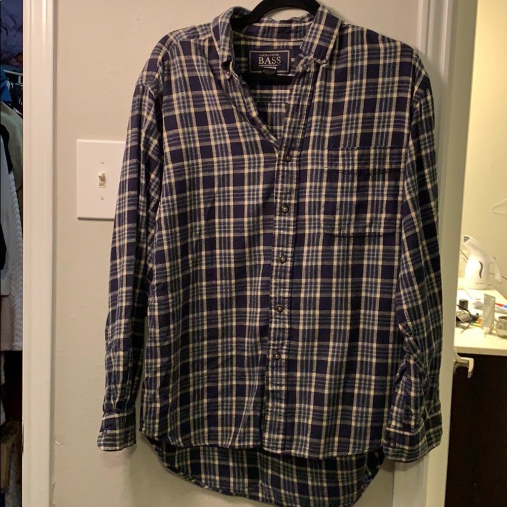 Vintage plaid button down
